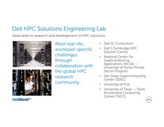 Dell High-Performance Computing solutions: Enable innovations ...