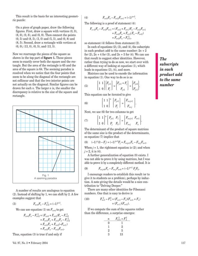 Fibonacci and Related Sequences | PDF