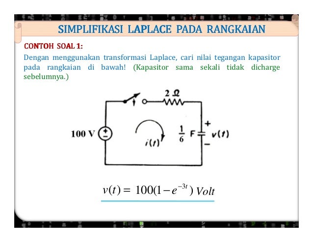 Contoh Soal Transformasi Laplace Pada Rangkaian Listrik Contoh Soal Terbaru