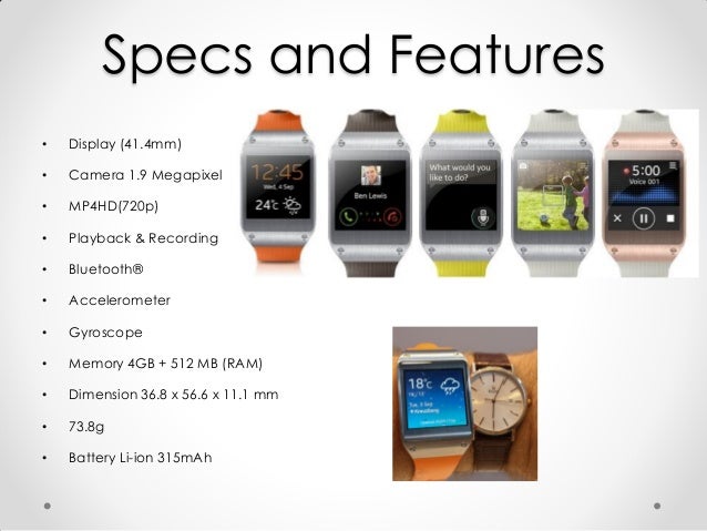watch with smart features