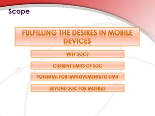 System on Chip (SoC) for mobile phones | PDF