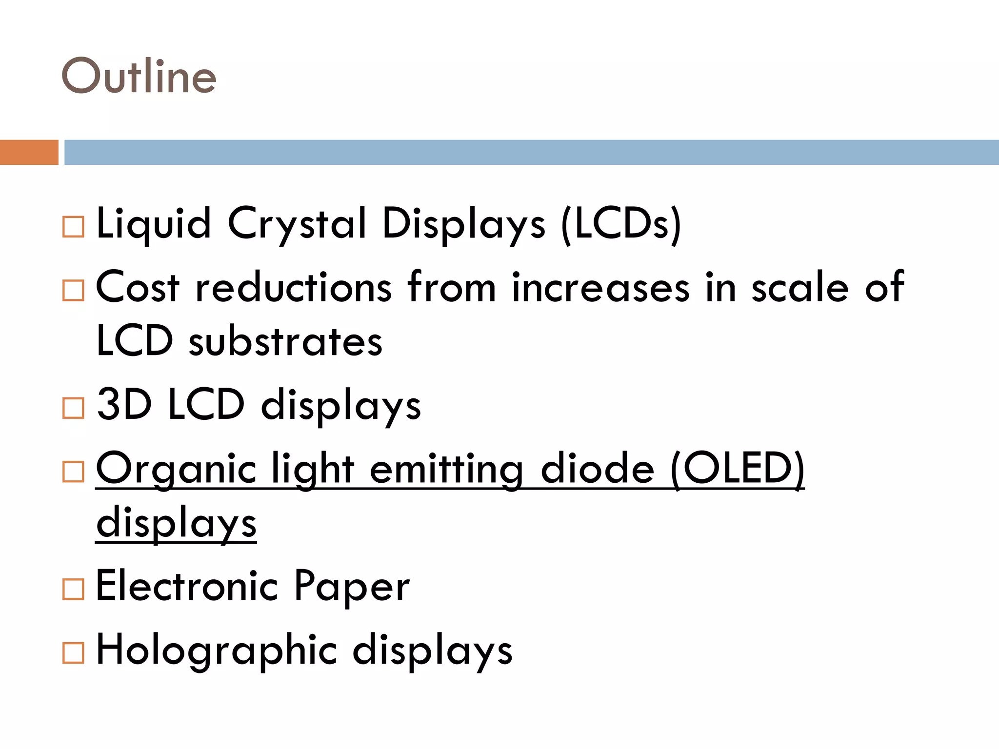 Other Factors Should Enable Better Content:
Better graphic processors
http://www.behardware.com/articles/659-1/nvidia-cuda-preview.html
“NVIDIA® TESLA® GPU COMPUTING”, Nvidia, 2010, http://www.nvidia.com/docs/IO/43395/tesla-brochure-12-lr.pdf
 Improved Graphics processing unit (GPU) enables:
 More MPEG4 video compression
 Rendering of more realistic computer animation (more
polygon count and motion control points)
 Rendering of 3D models for stereoscopic video for 3D
displays
 Enable realistic stereoscopic computer animation
good enough for cinema screens presentation,
increasing contents in 3D
 