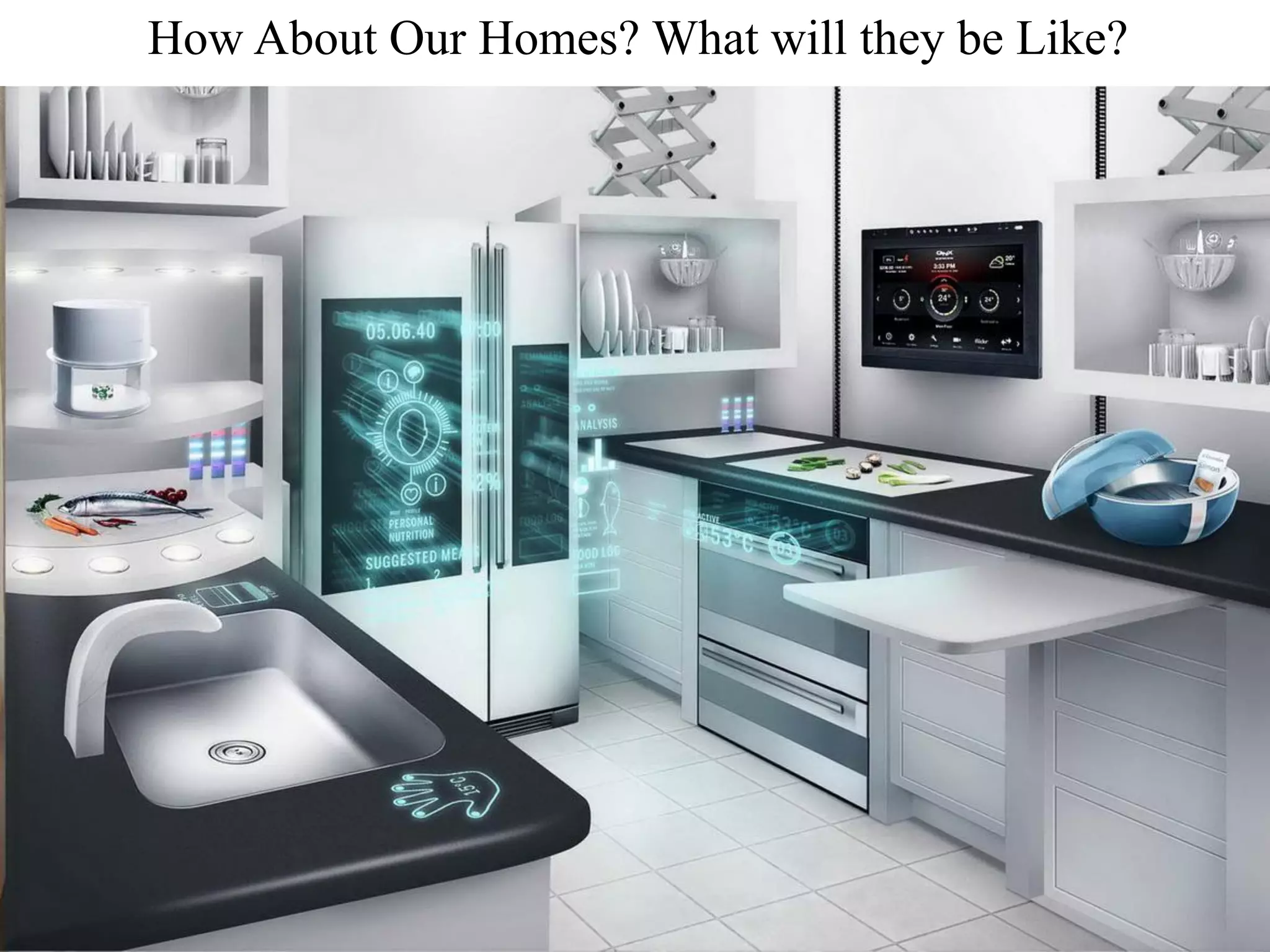 How About Our Homes? What will they be Like?
 