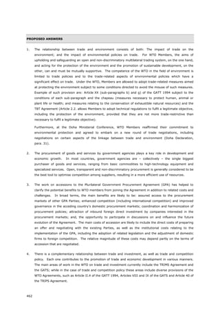 The Multilateral Trade Agreements