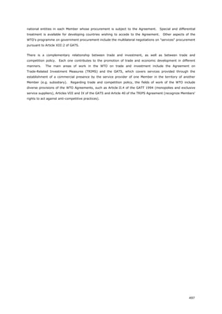 The Multilateral Trade Agreements