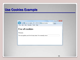 Use Cookies Example

33

 