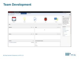 47
Suche
Rapid Application Development mit APEX 5
 