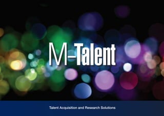 Talent Acquisition and Research Solutions
 