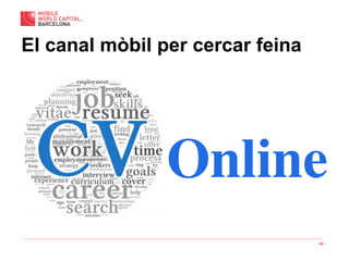48
El canal mòbil per cercar feina
Online	

 