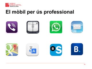 58
El mòbil per ús professional
 