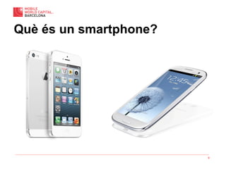 9
Què és un smartphone?
 