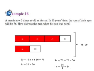 x        x   x   10

                      76 - 20
x   10
 