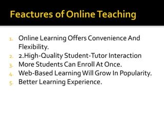 Online Teaching | PPTX