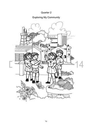 76
Quarter 2
Exploring My Community
 