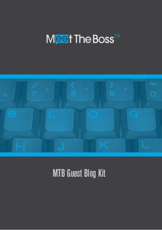 MTB Guest Blog Kit
 