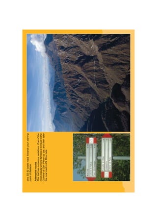 sinaSS62(stateroad)towardsyourstarting
pointofBallabio.
Alternativeroutes
Thistrailhasnumerousvariations.Oneofthe
mostpopularamongfamiliesistotraveltothe
CulminediSanPietrobycar,andthentake
theruralroadtoCàMüsc’ada.
 