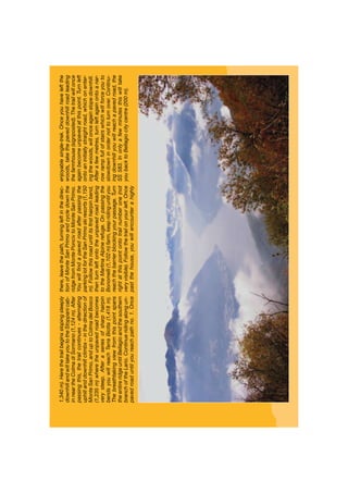 1,340m).Herethetrailbeginsslopingsteeply
downhillandwilltakeyoutotheStoppanicab-
inneartheColmadiSormano(1,124m).After
passingthis,thetrailcontinues-alternating
uphillanddownhillclimbs–inthedirectionof
MonteSanPrimo,anduptoColmadelBosco
(1,235m)wheretheunpavedroadbecomes
verysteep.Afteraseriesofsharphairpin
bendsyouwillreachTerraBiotta(1,418m).
Thebreathtakingviewfromthispointspans
theentireridgeuntilBellagioandthesouthern
branchoftheLario.Continueridingalongun-
pavedroaduntilyoureachpathno.1.Once
there,leavethepath,turningleftinthedirec-
tionofMonteSanPrimoandcycledownthe
ridgefromMontePoncivtoMonteSanPrimo.
Youwillﬁndapavedroadafterpassingthe
parkinglotfortheSanPrimoskiresorts(1,150
m).Followthisroaduntilitsﬁrsthairpinbend,
thenturnleftontotheunpavedroadleading
totheMartinaAlpinerefuge.Onpassingthe
Bonomelli(1,102m)farm,keepridinguntilyou
reachthebarrierblockingyourpassage.Turn
rightatthispointontotrailnumberone(not
veryvisible).Followthetrailonyourleft.Once
pastthehouse,youwillencounterahighly
enjoyablesingle-trek.Onceyouhaveleftthe
woods,takethepaveddownhillroadleading
thefarmhouse(signposted).Thetrailwillonce
againbecomeunpavedatthispoint.Turnleft
ontoaninitiallystraightroad,whichonenter-
ingthewoods,willonceagainslopedownhill.
Afterafewmetres,turnleftagainontoanar-
rowrampfullofstairswhichwillforceyouto
slowdowninordernottoturnover.Continu-
ingdownhillyouwillreachapavedroad,the
SS583.Inonlyafewminutesthiswilltake
youbacktoBellagiocitycentre(200m).
 