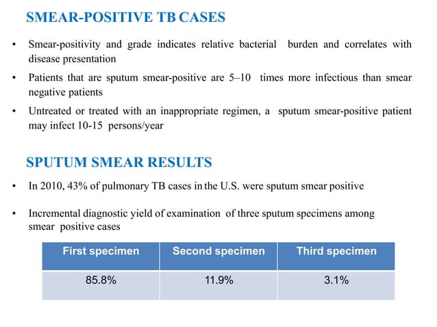 Mycobacterium tuberculosis smear microscopy | PPTX | Infectious ...