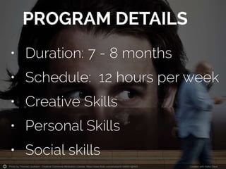 Photo by Thomas Leuthard - Creative Commons Attribution License https://www.flickr.com/photos/41346951@N05 Created with Haiku Deck
 