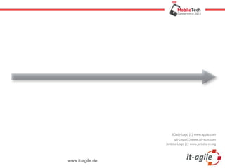XCode-Logo (c) www.apple.com
                        git-Logo (c) www.git-scm.com
                  Jenkins-Logo (c) www.jenkins-ci.org




www.it-agile.de
 