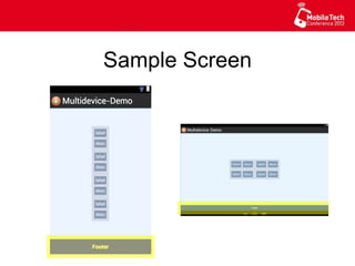 Sample Screen
 