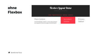 @webinterface
ohne 
Flexbox
 