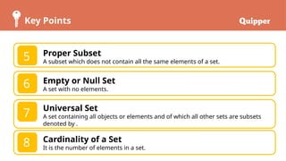 Proper Set In Math Introduction to Sets Mathematics 7. . . . | PPTX