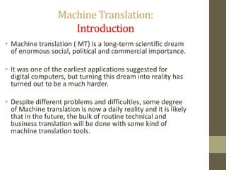 mt_cat_presentations CAT TRANSLATION PPT | PPT