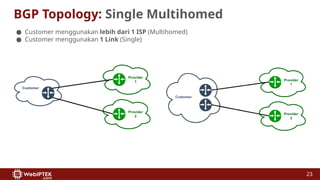 Border Gateway Protocol (BGP) MikroTik - MTCINE | PPTX