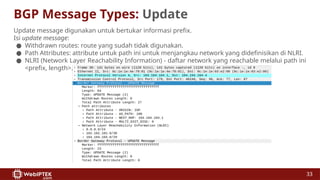 Border Gateway Protocol (BGP) MikroTik - MTCINE | PPTX