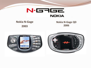 Nokia N-Gage   Nokia N-Gage QD
    2003             2006
 