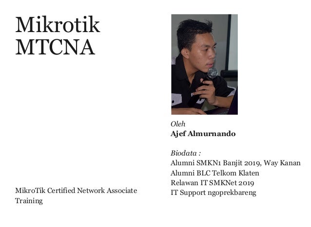 MTCNA Zertifizierung