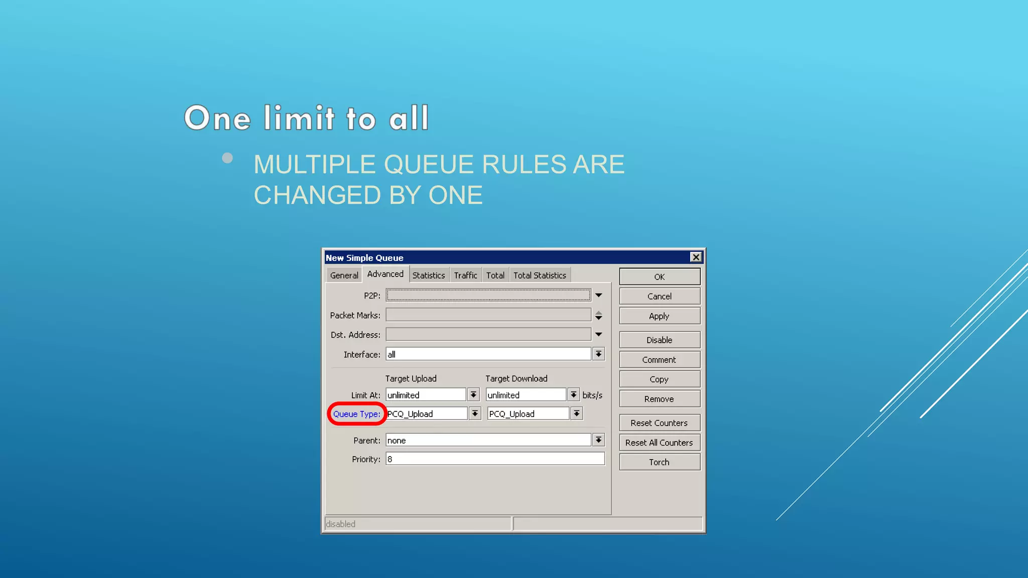 • MULTIPLE QUEUE RULES ARE
CHANGED BY ONE
 