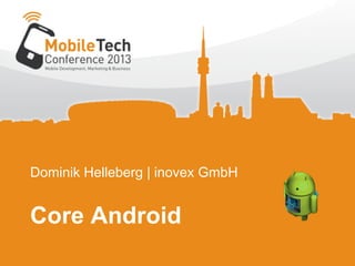 Dominik Helleberg | inovex GmbH


Core Android
 