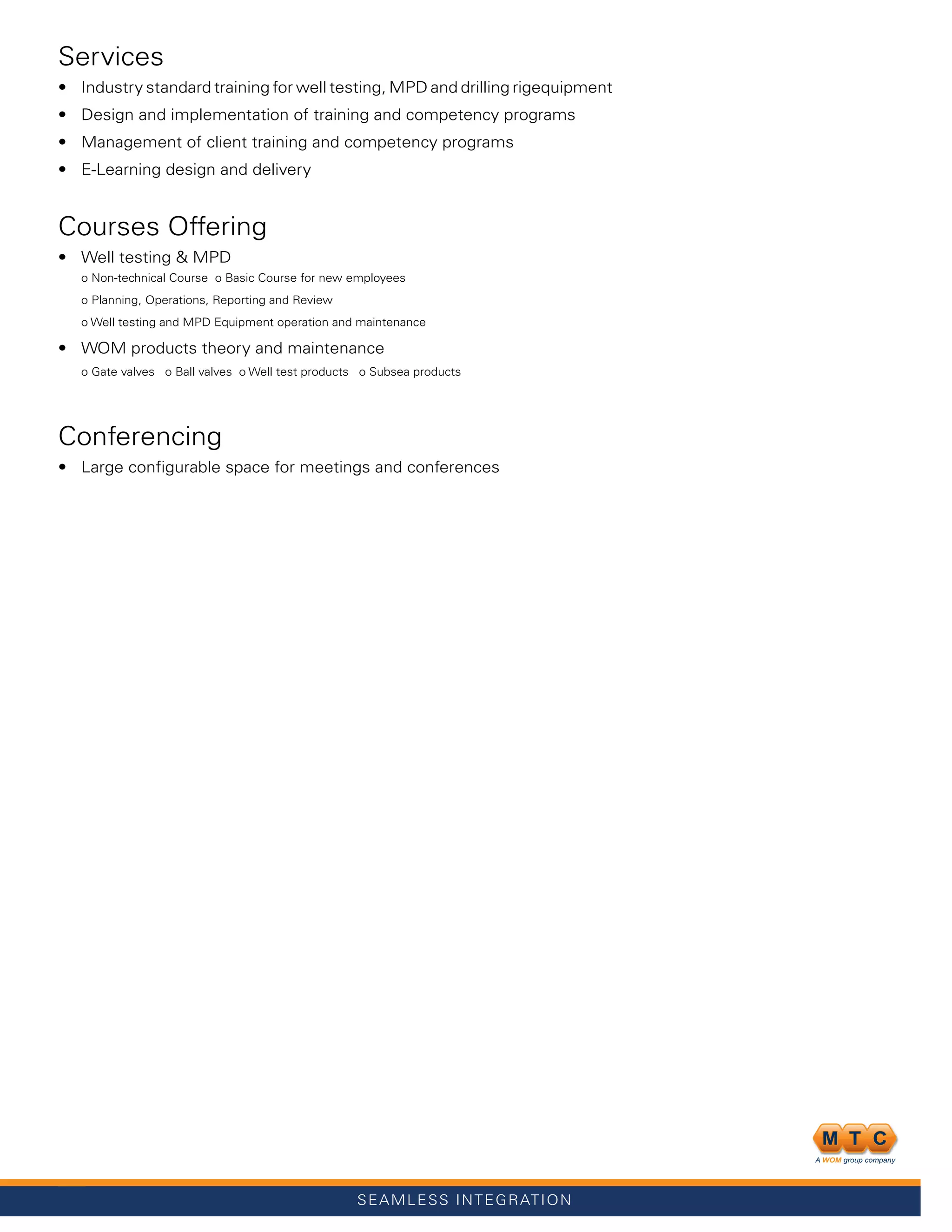 MTC Well Test Equipment - Worldwide Oilfield Machine | PDF