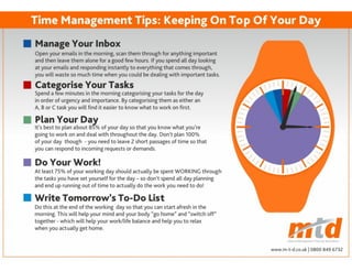 Time Management Tips 