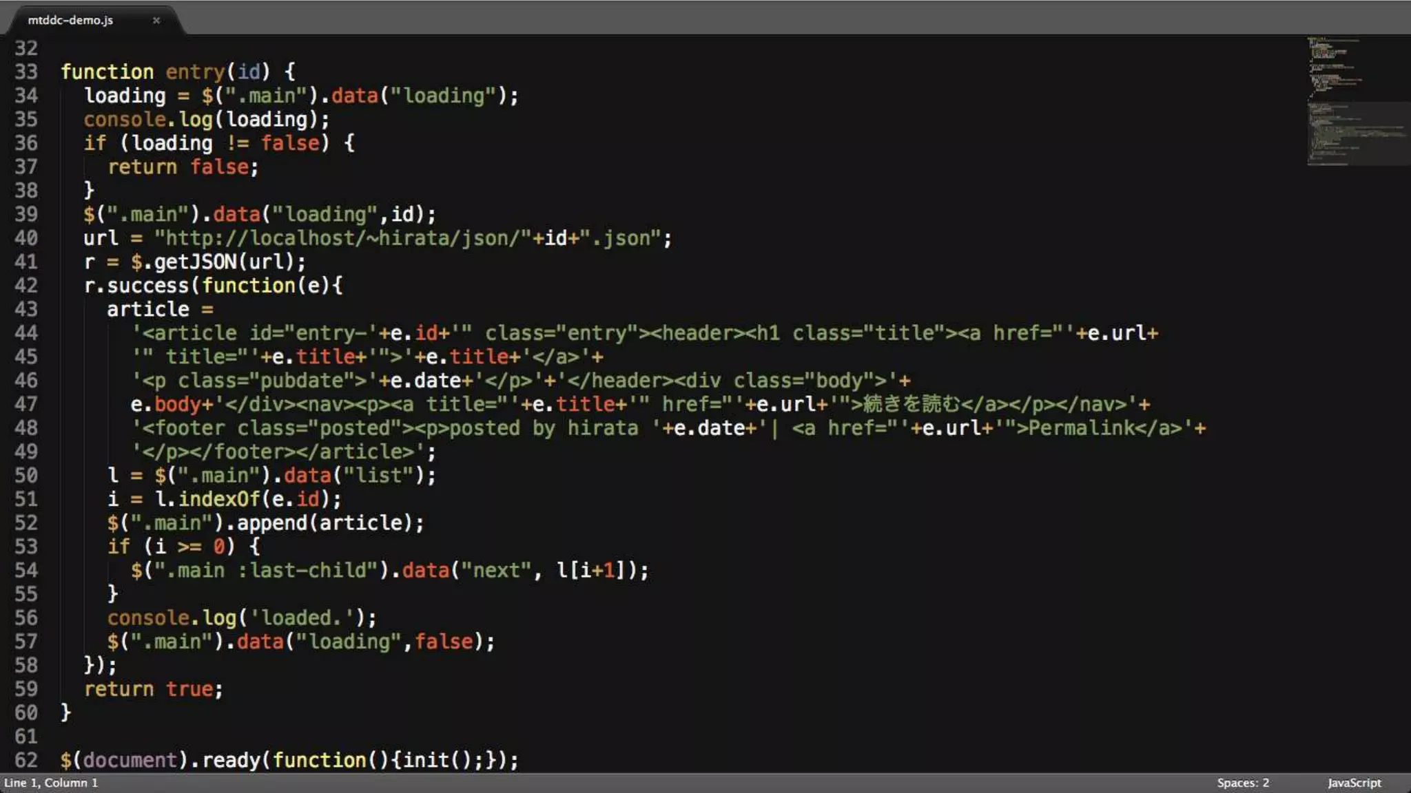 the javascript code                       14




  Daiji Hirata, http://daijihirata.com/
 