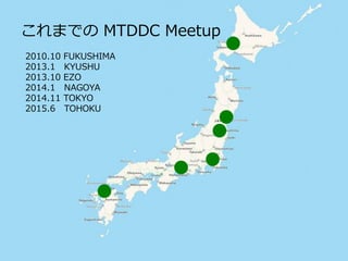 MTDDC Meetup TOHOKU 2015 Keynote