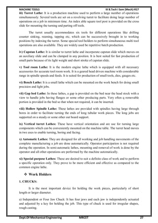 Detailed manufacturing Engineering and technology notes | PDF