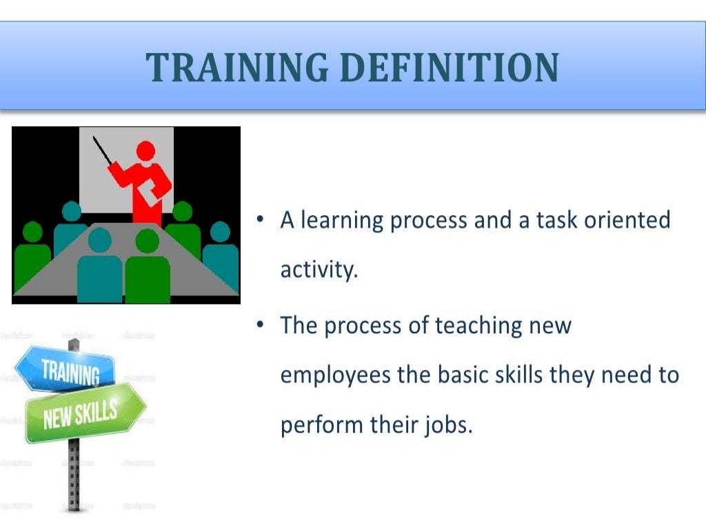 Training design