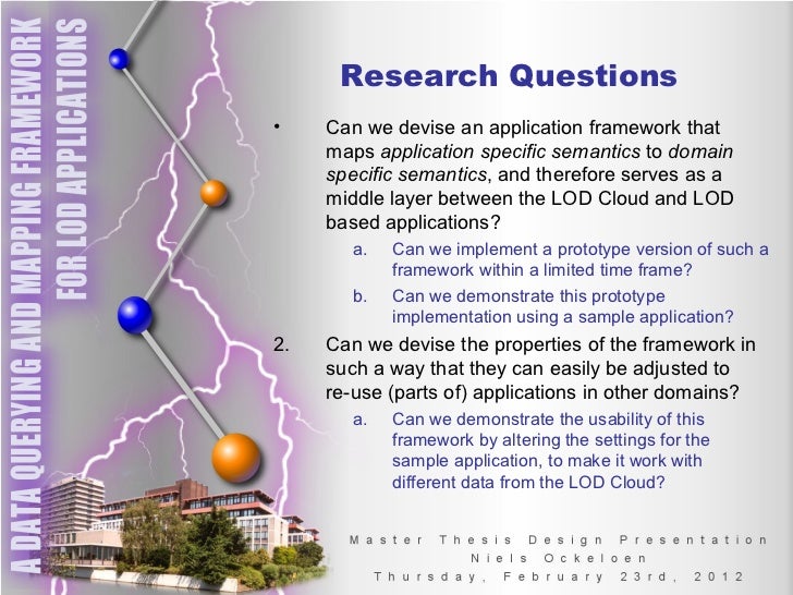 Msc thesis proposal