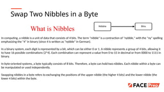 Byte Swap Example L18-Swap Two Nibbles in a _____Byte.pptx