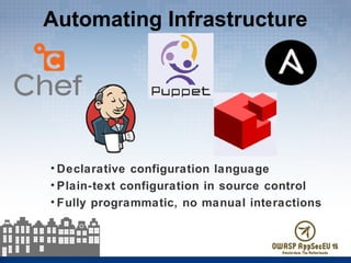 Lessons from DevOps: Taking DevOps practices into your AppSec Life