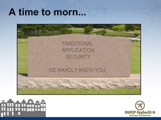 Lessons from DevOps: Taking DevOps practices into your AppSec Life