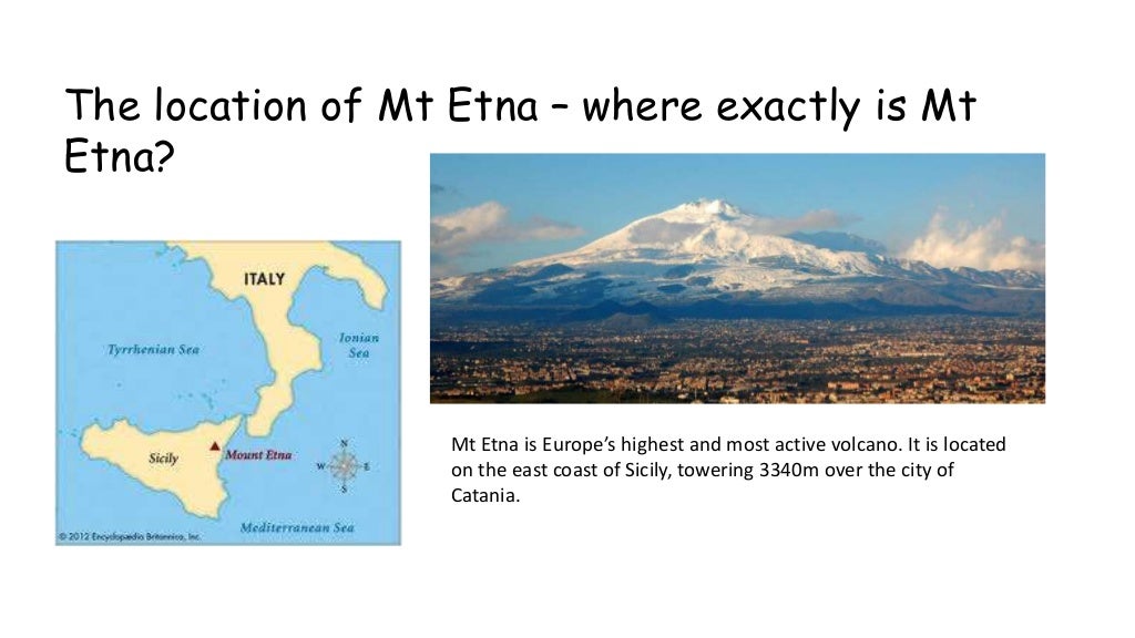 Mount Etna 1983 Case Study
