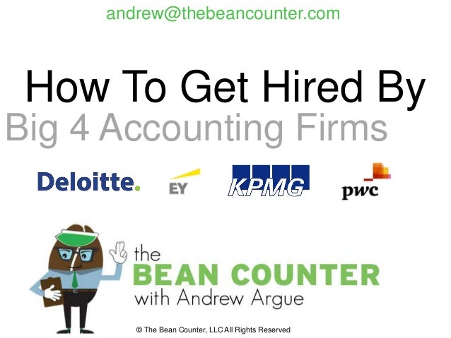 big four accounting firms