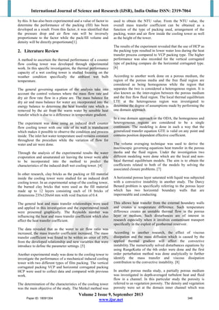 Numerical Investigation of a Single Phase Air Flow inside Porous Media ...