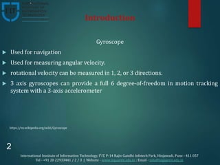 MT Gyroscope Technology & Applications | PPT