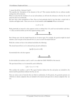 Mth101 handouts 1_45 | PDF