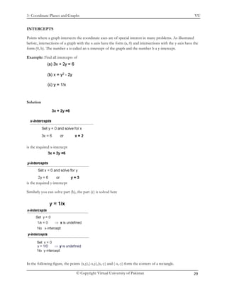 Mth101 handouts 1_45 | PDF